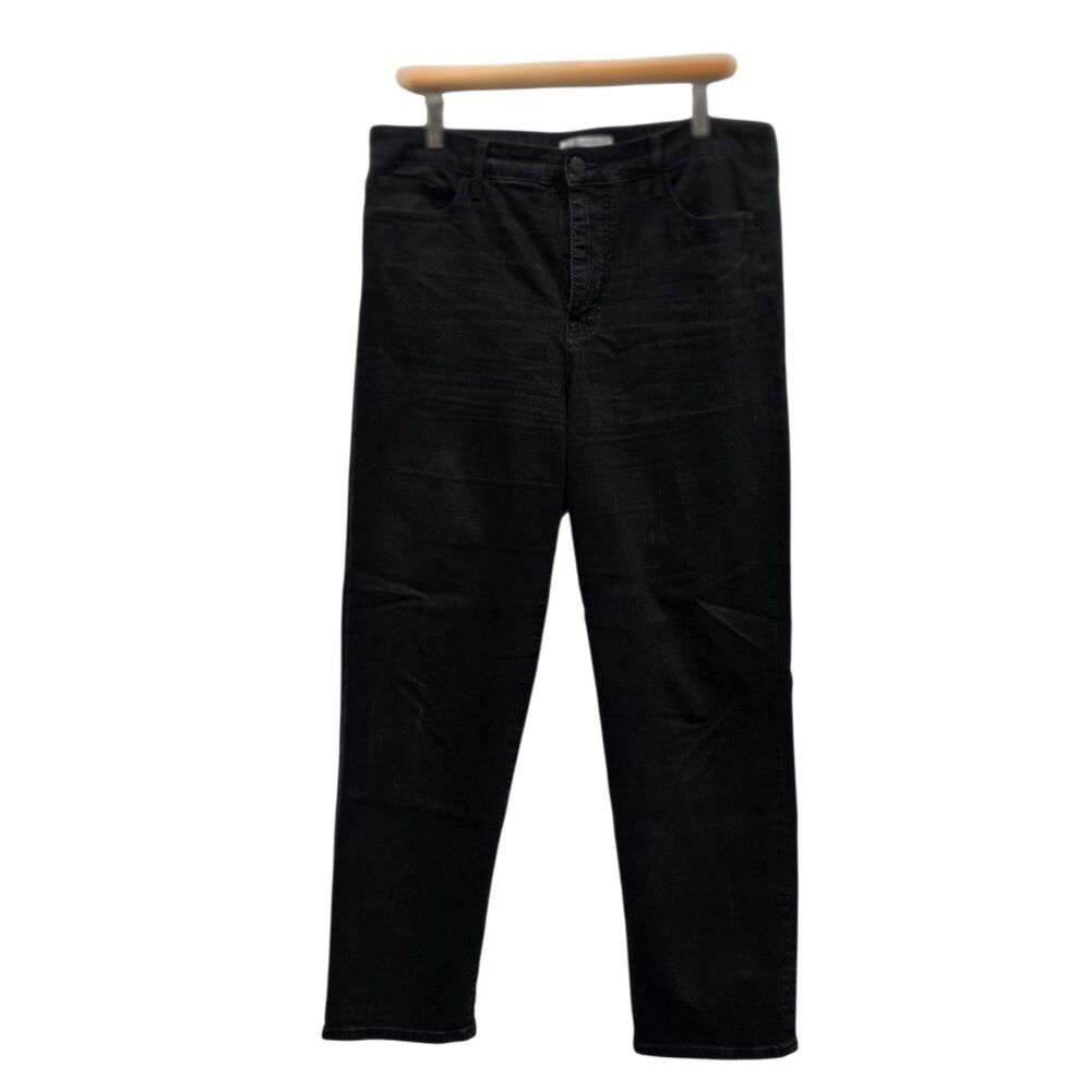 Social Standard Sanctuary Jeans 31 Gravel Black High Rise Slim Straight Stretch